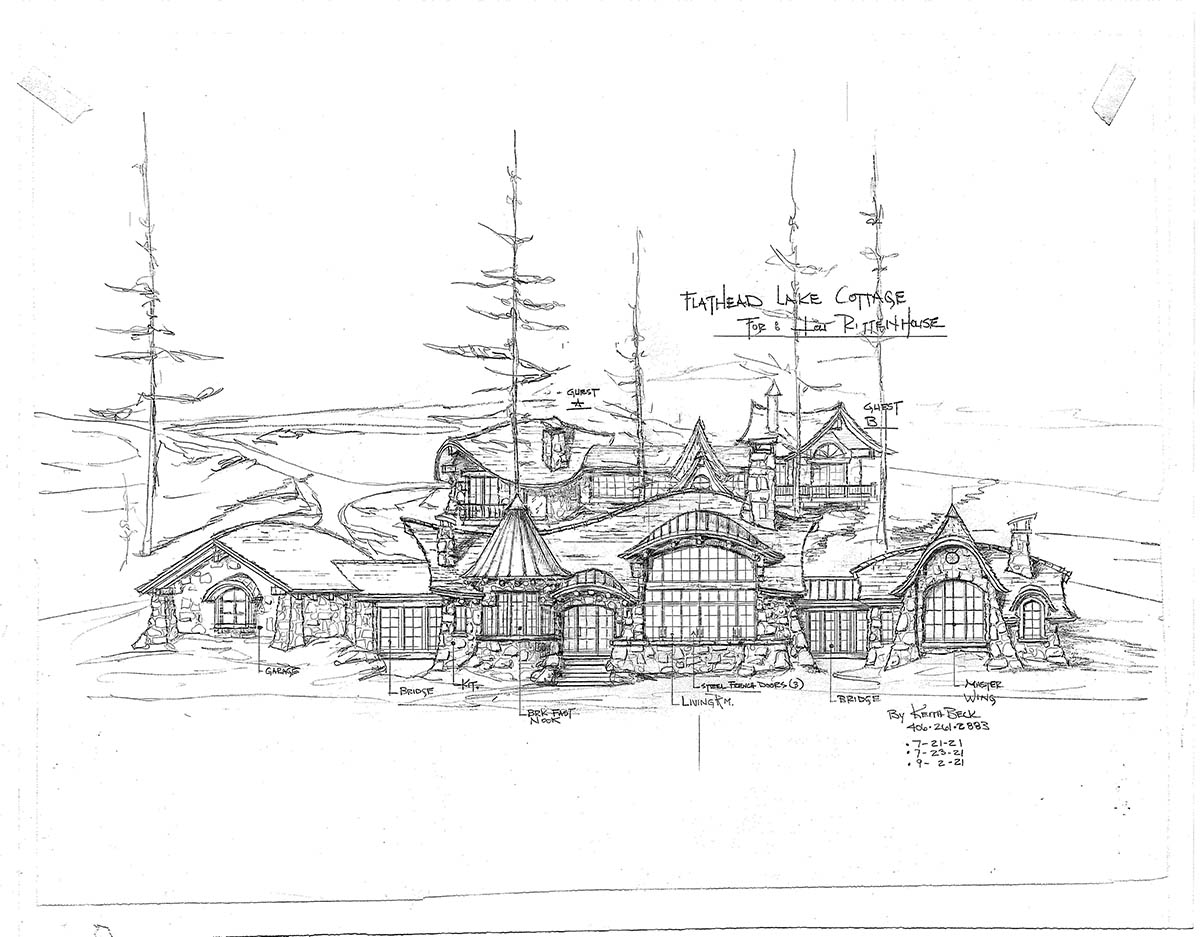 Hobbit inspired drawing